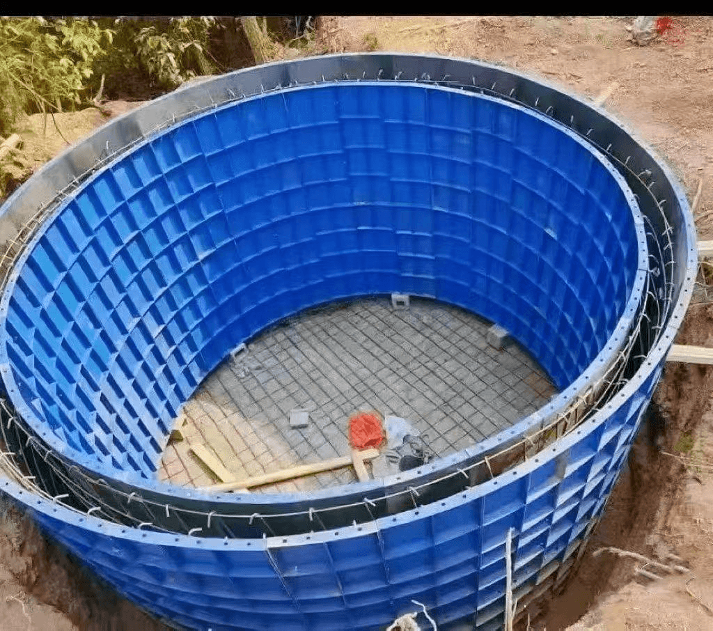 浩鸿盛工程案例 - 2026年6月四川成都塑钢弧形组合模板订单生产完成